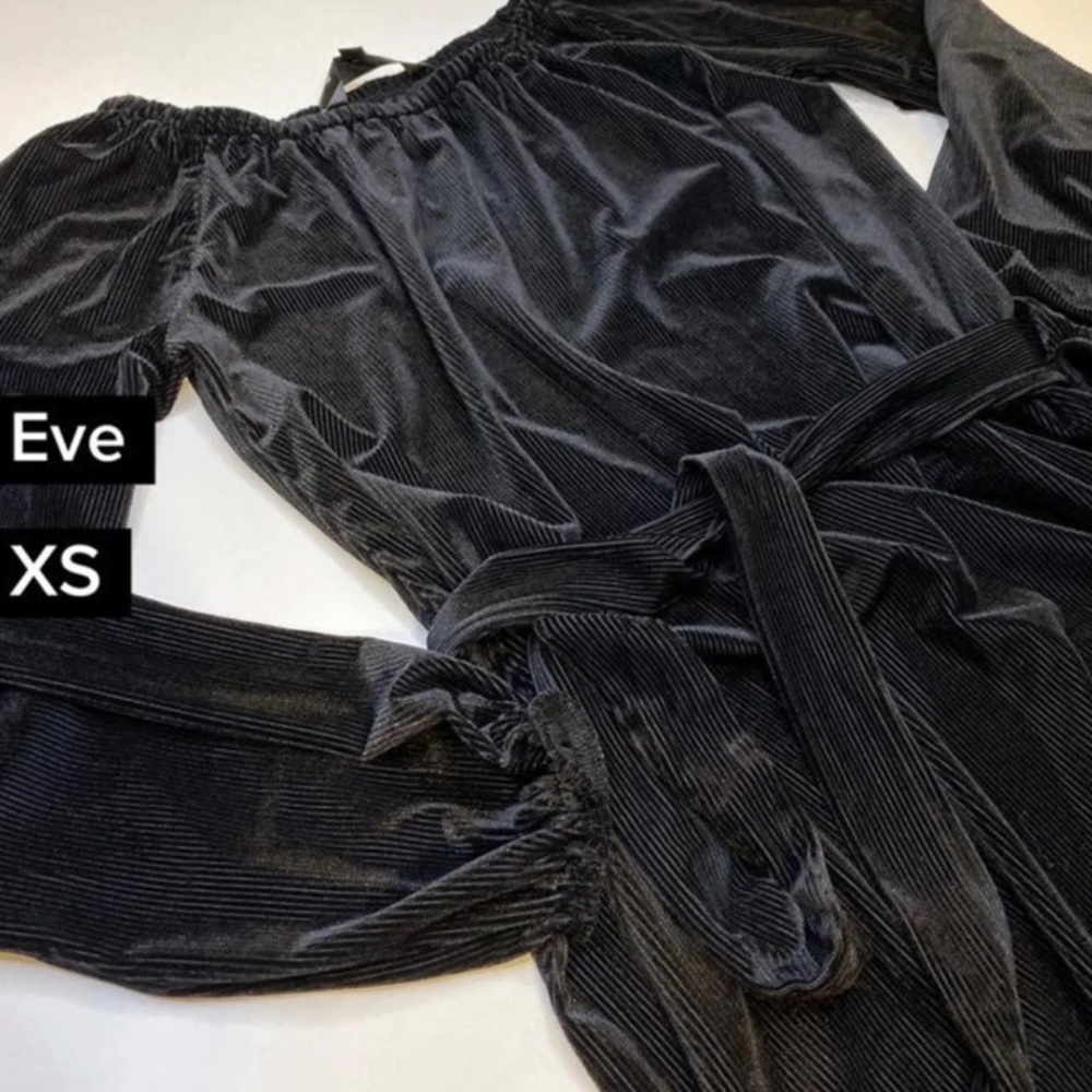 Lularoe XS Black Eve Dress New